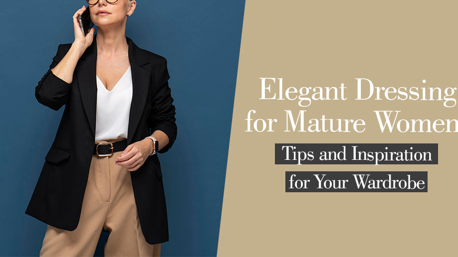 Elegant Dressing for Mature Women: Tips and Inspiration for Your Wardrobe