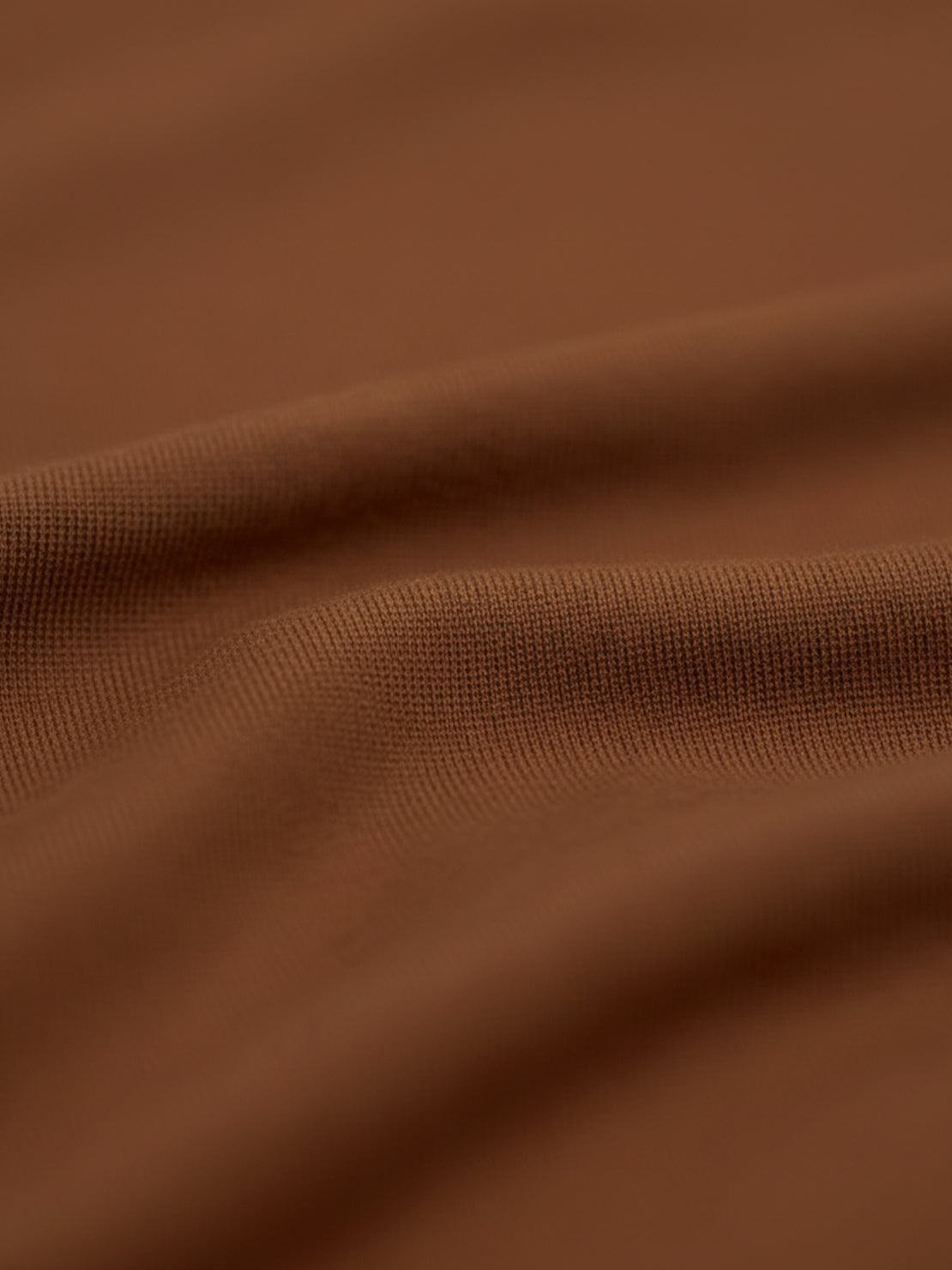 Open-front three-piece co-ord with longline cardigan, tank top, and wide-leg trousers in lightweight knit fabric