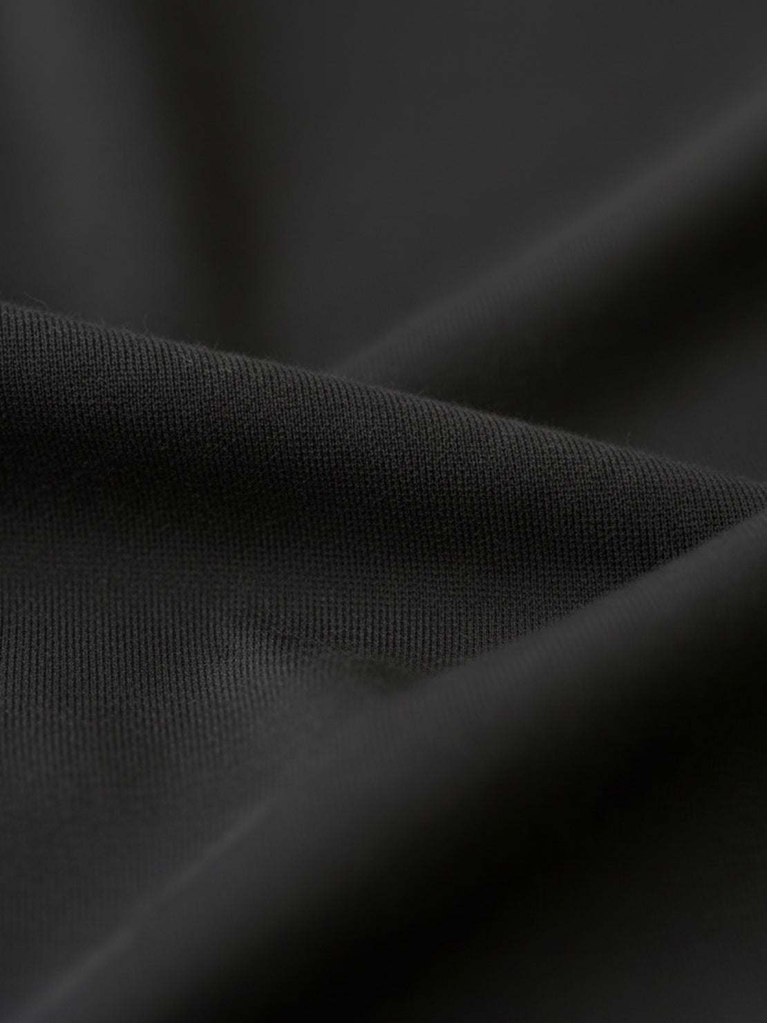 Open-front three-piece co-ord set with longline cardigan, tank top, and wide-leg trousers in lightweight knit fabric