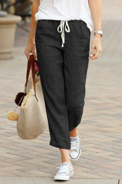 Breezy Relaxed Fit Straight Pants