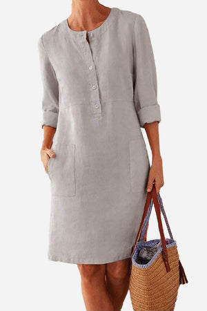 Timeless Class: Cotton Dress