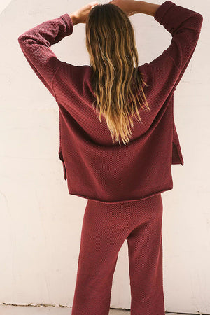 Multi-Weather Comfort: Two-Piece Oversized Set