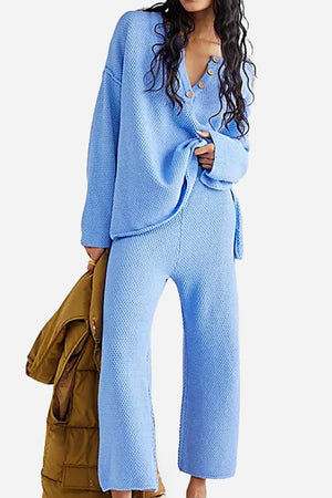 Multi-Weather Comfort: Two-Piece Oversized Set