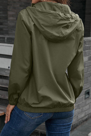 Outdoor Hooded Raincoat and Windbreaker