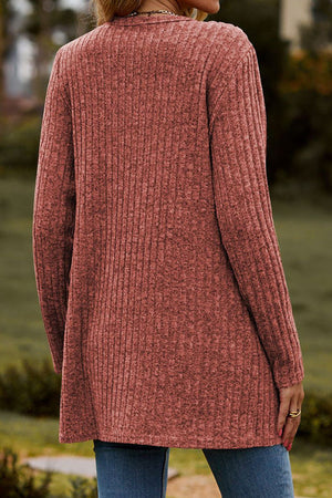 Long, Lightweight, Ultra Soft Knit-like Cardigan