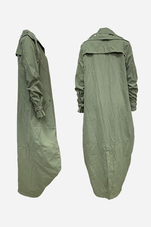 Travel-Friendly Hooded Coat