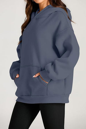 Oversized Fleece-Lined Hoodie