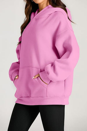 Oversized Fleece-Lined Hoodie