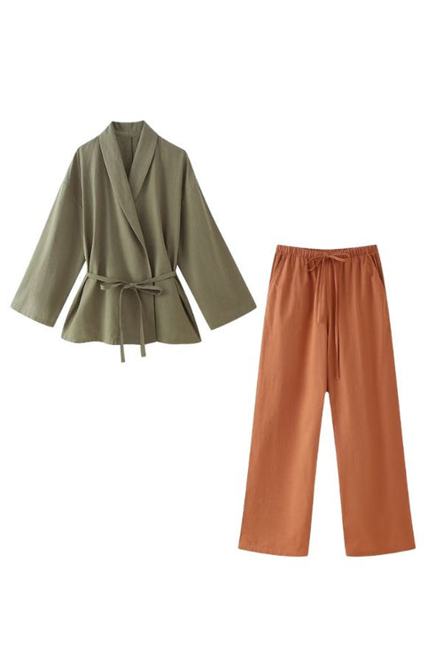 Versatile Mix-Match Lounge-to-Travel Set