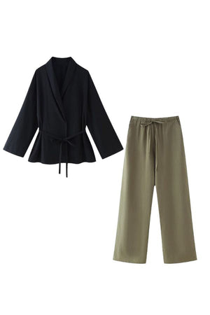 Versatile Mix-Match Lounge-to-Travel Set