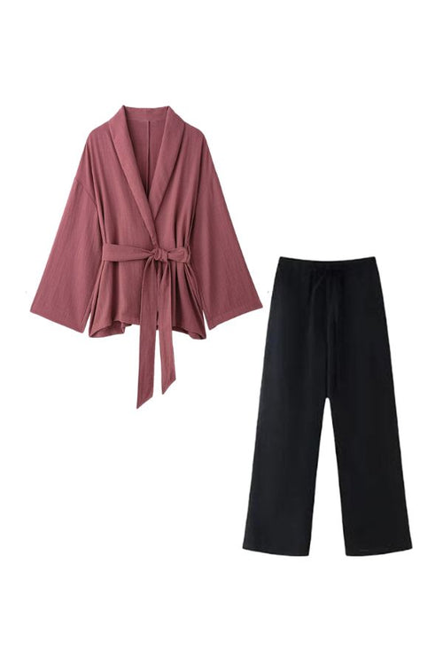 Versatile Mix-Match Lounge-to-Travel Set