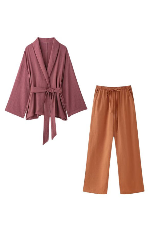 Versatile Mix-Match Lounge-to-Travel Set