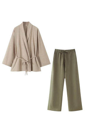 Versatile Mix-Match Lounge-to-Travel Set