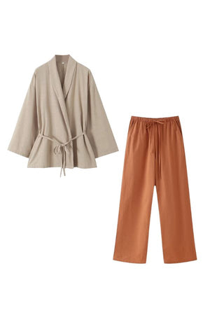 Versatile Mix-Match Lounge-to-Travel Set