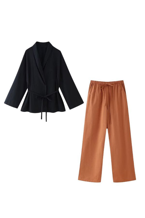Versatile Mix-Match Lounge-to-Travel Set
