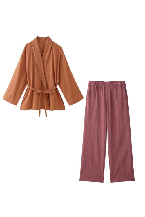 Versatile Mix-Match Lounge-to-Travel Set