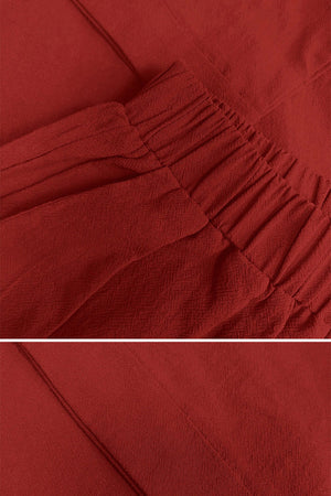 100% Cotton Travel Comfort Two-Piece Set