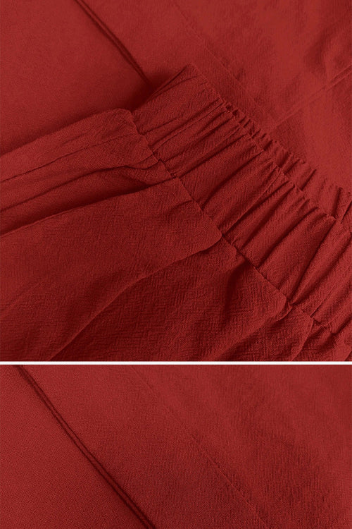100% Cotton Travel Comfort Two-Piece Set