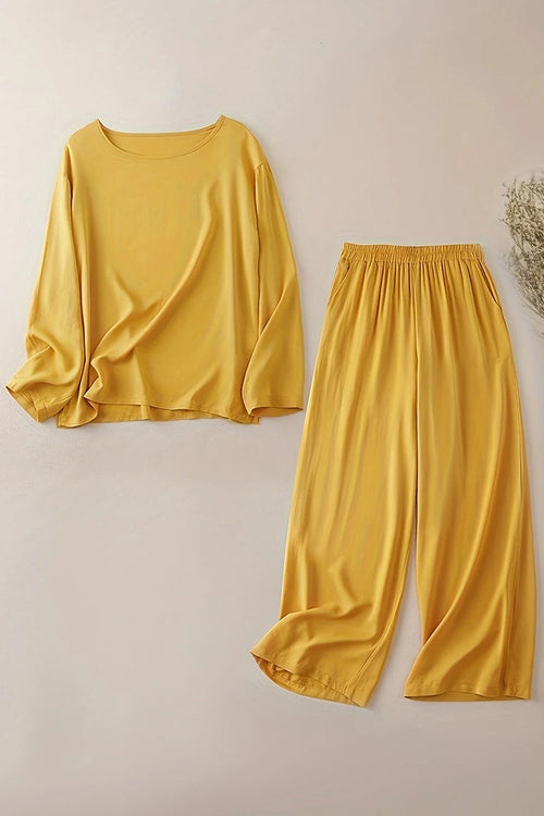 100% Cotton Travel Comfort Two-Piece Set