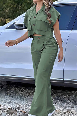 Safari Escape Cargo Two-Piece Set