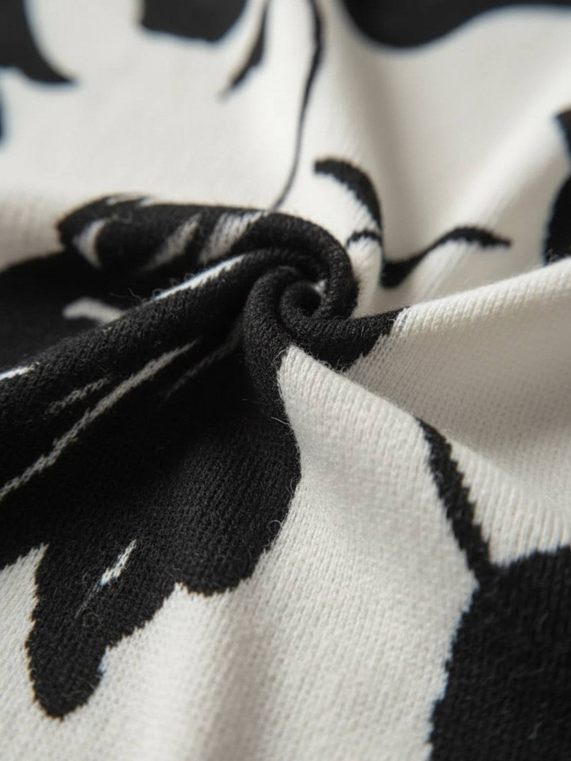 Open-front three-piece co-ord with longline cardigan, tank top, and wide-leg trousers in lightweight knit fabric