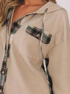 CloudKnit Oversized Hooded Shacket with waffle knit texture and button-front closure