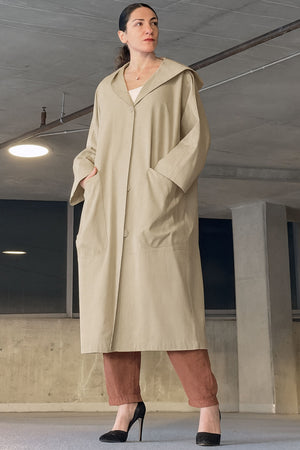 One Size Fits All Oversized Water Resistant Windbreaker Jacket