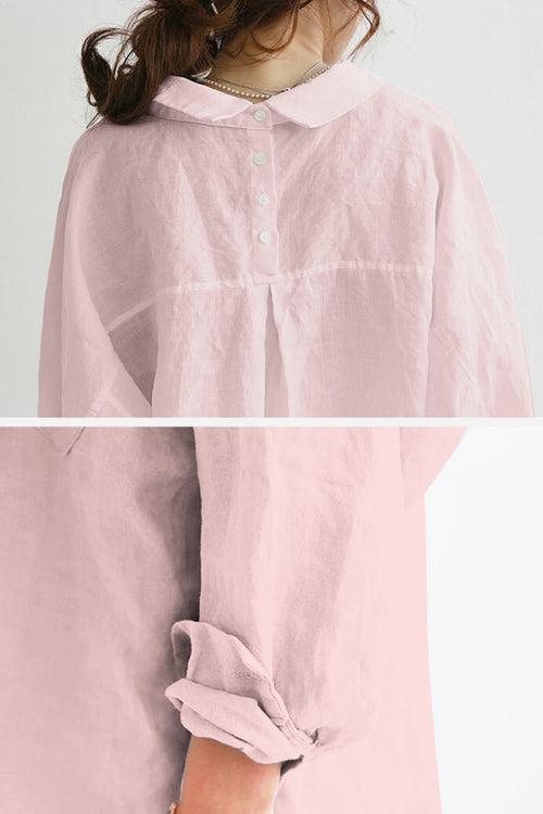 The Oversized Linen Shirt