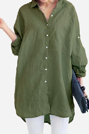 Oversized Linen Shirt