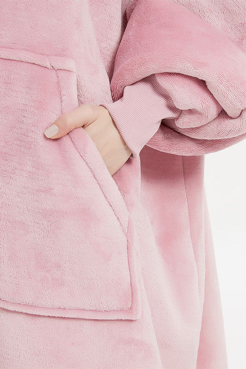 Oversized Ultra Soft Hooded Blanket