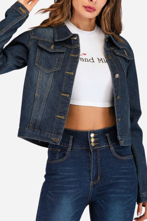 Urban Grace Stretch Denim Jacket